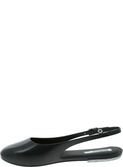 Czarne Sandały Baleriny MELISSA Lipstick 32560 52324 - Sandały