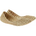 Złote Balerinki MELISSA Campana Crochet 32246 51800 - Baleriny