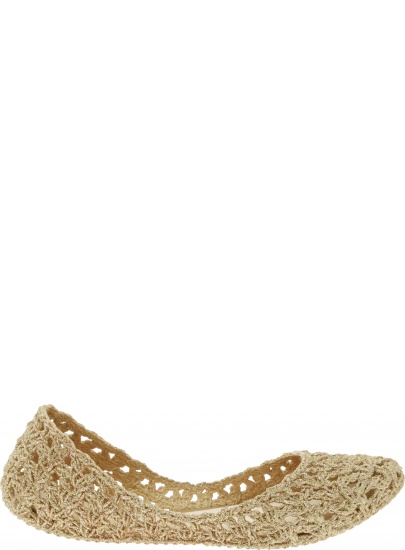 Złote Balerinki MELISSA Campana Crochet 32246 51800 - Baleriny