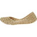 Złote Balerinki MELISSA Campana Crochet 32246 51800 - Baleriny