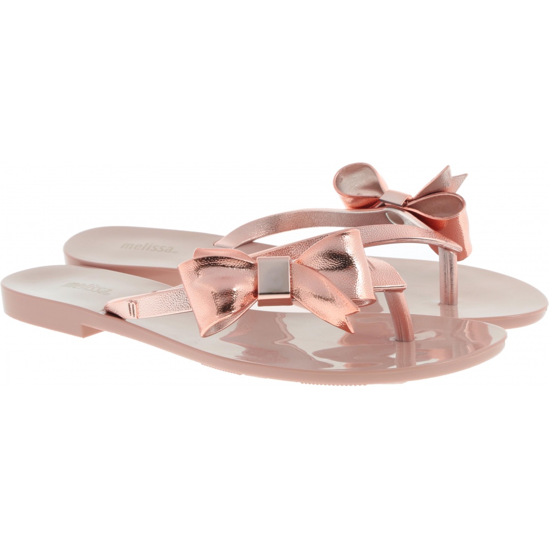 Różowe Japonki MELISSA Harmonic Chrome III 32602 52932 - Japonki