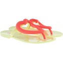 Żółte Japonki MELISSA Big Heart 32627 53527 - Japonki