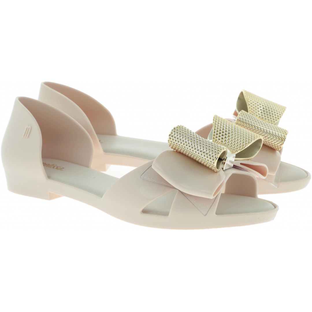 Beżowe Balerinki MELISSA Seduction V 32663 01127 - Baleriny
