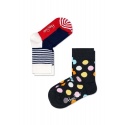KOMPLET SKARPETEK HAPPY SOCKS KBDO02-9002 - Skarpetki
