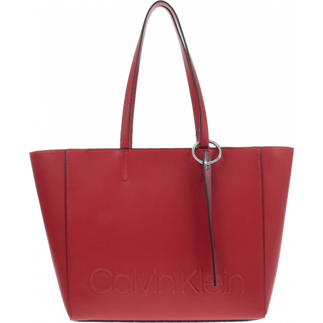 Czerwona Torba CALVIN KLEIN K60K605275 635 - Na ramię