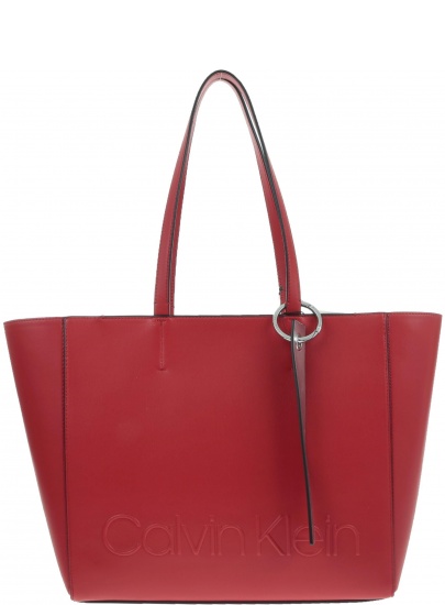 Czerwona Torba CALVIN KLEIN K60K605275 635 - Na ramię