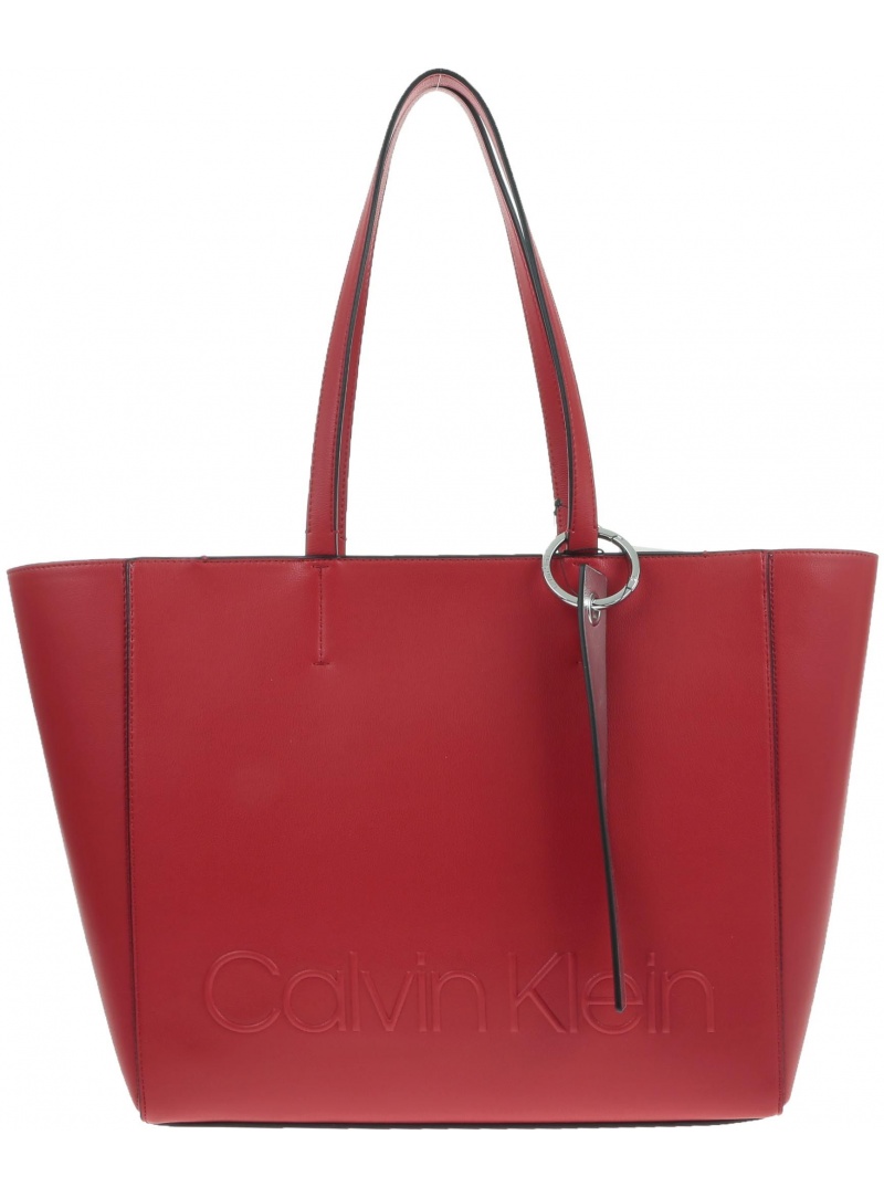 Czerwona Torba CALVIN KLEIN K60K605275 635 - Na ramię