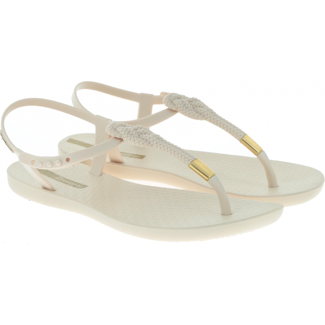 Beżowe SANDAŁY IPANEMA Class Glam II Fem 26207 20660 - Sandały