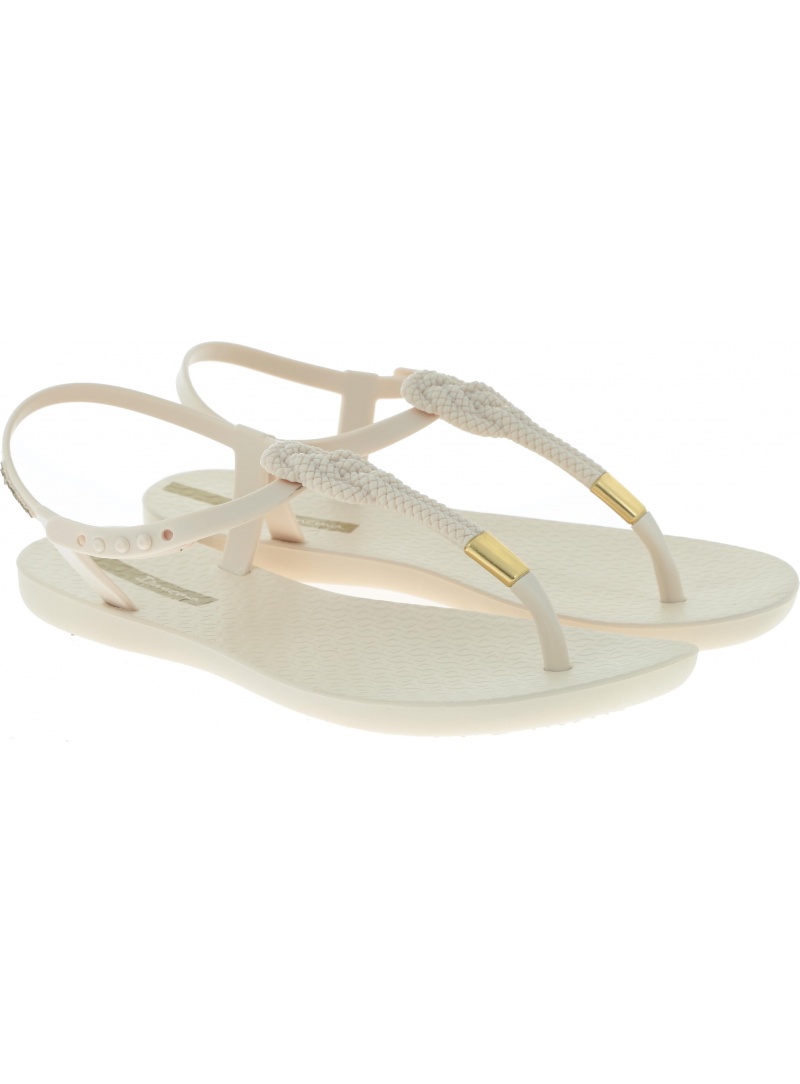 Beżowe SANDAŁY IPANEMA Class Glam II Fem 26207 20660 - Sandały