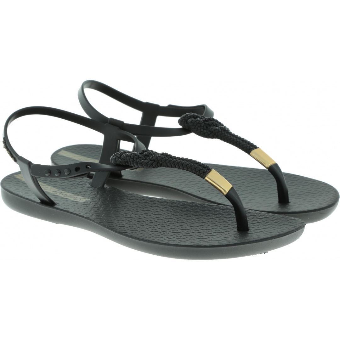 Czarne SANDAŁY IPANEMA Class Glam II Fem 26207 20780 - Sandały