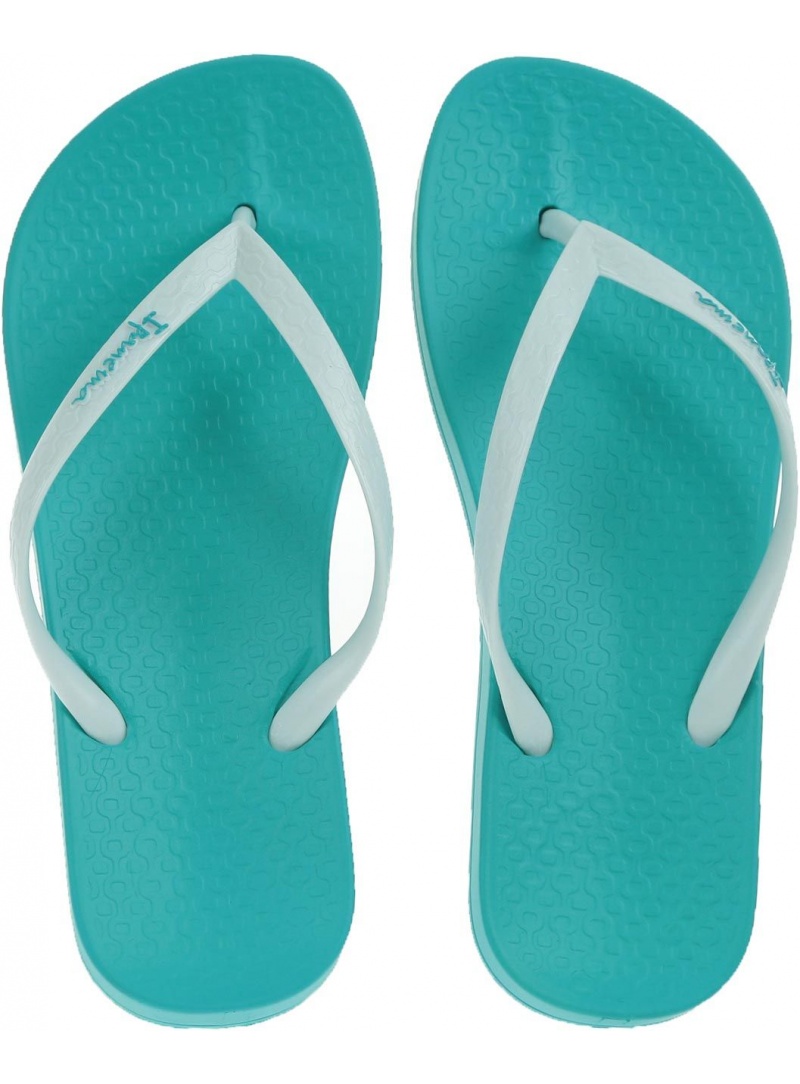 Turkusowe Japonki IPANEMA Anatomica Tan Fem 81030 20247 -