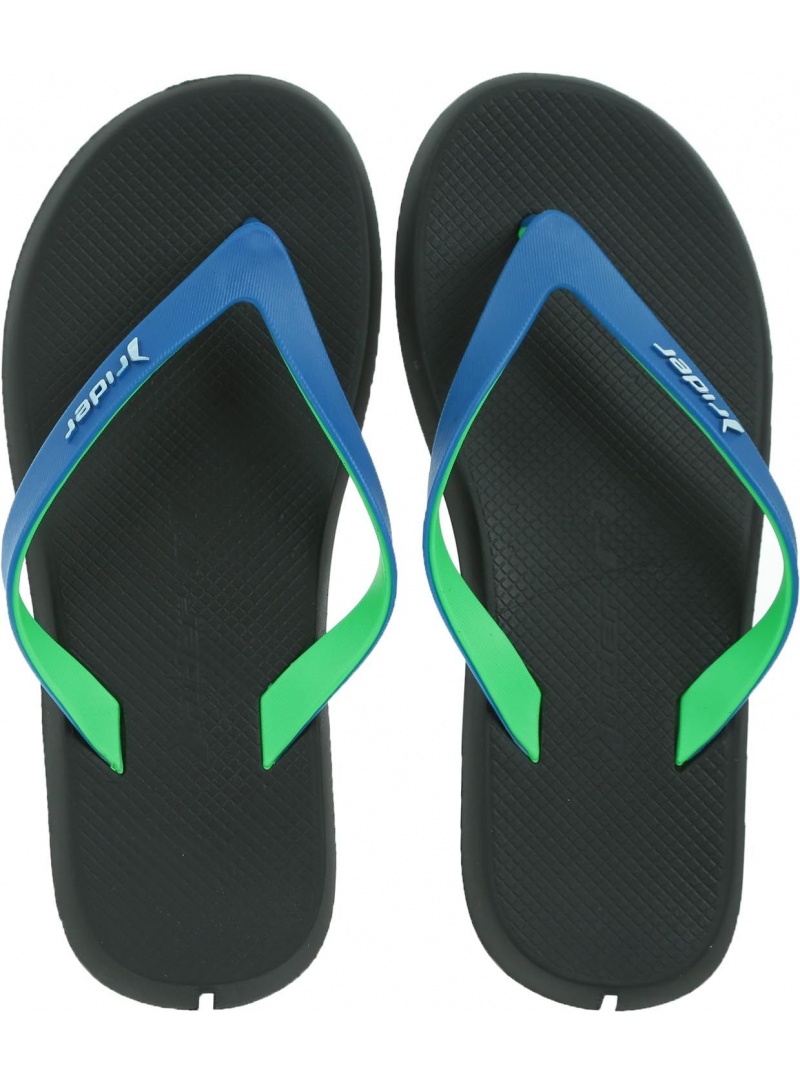 Czarne JAPONKI RIDER R1 AD 10594 02915 - Japonki