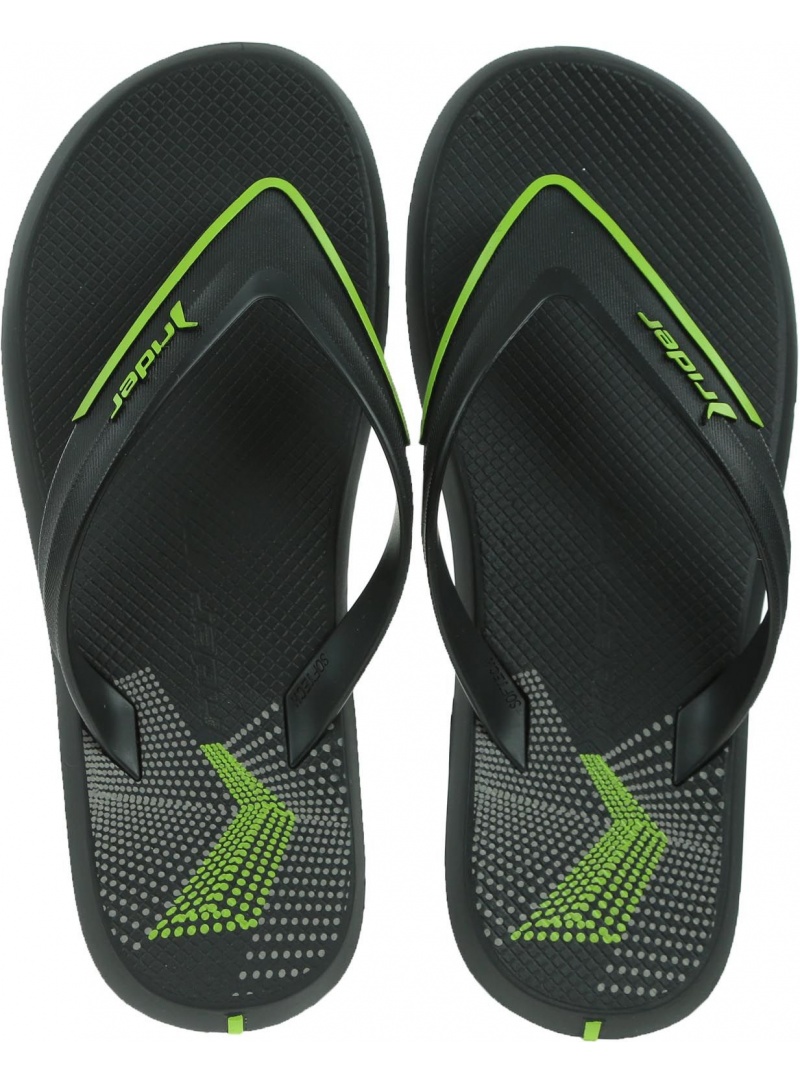 Czarne JAPONKI RIDER R1 Ultra 11228 20534 - Japonki