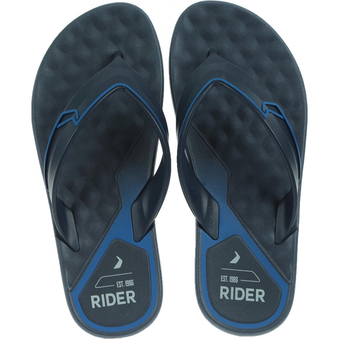 Granatowe JAPONKI RIDER Line Plus 11315 22379 - Japonki