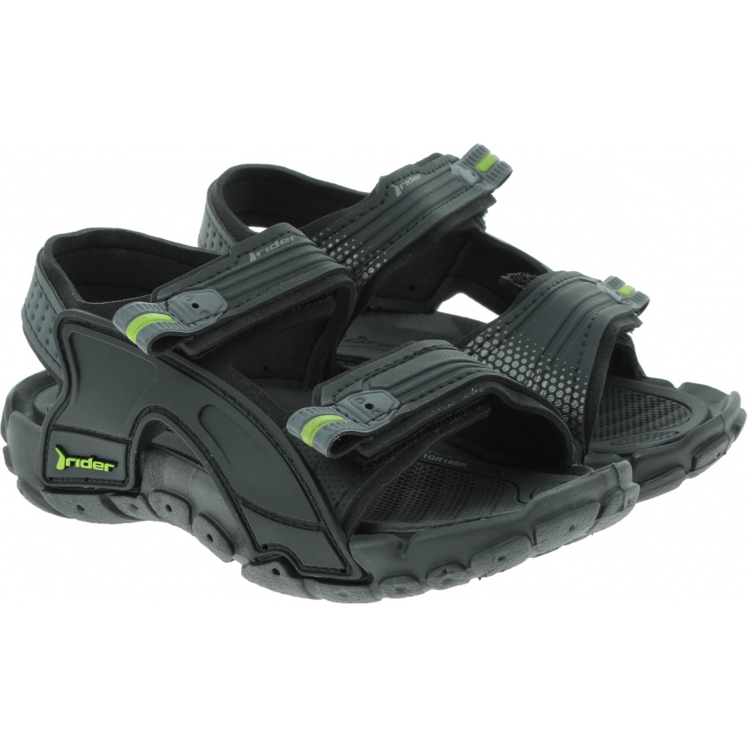 Czarne SANDAŁKI RIDER Tender X Kids 82575 20766 - Sandały