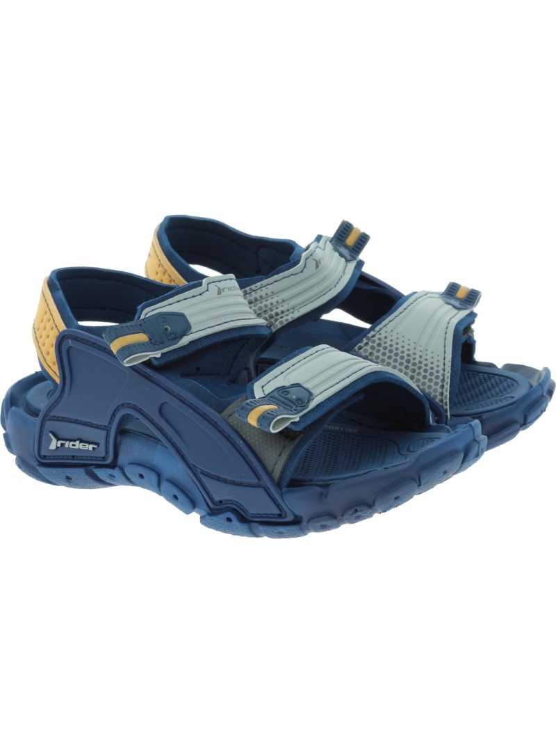 Granatowe SANDAŁKI RIDER Tender X Kids 82575 21393 - Sandały Granatowe SANDAŁKI RIDER Tender X Kids 82575 21393 - Sandały