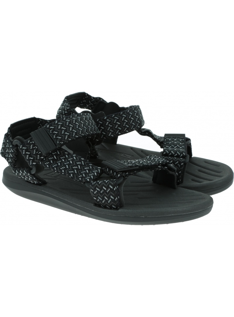Czarne SANDAŁY RIDER RX III Sandal 82656 02018 - Sandały