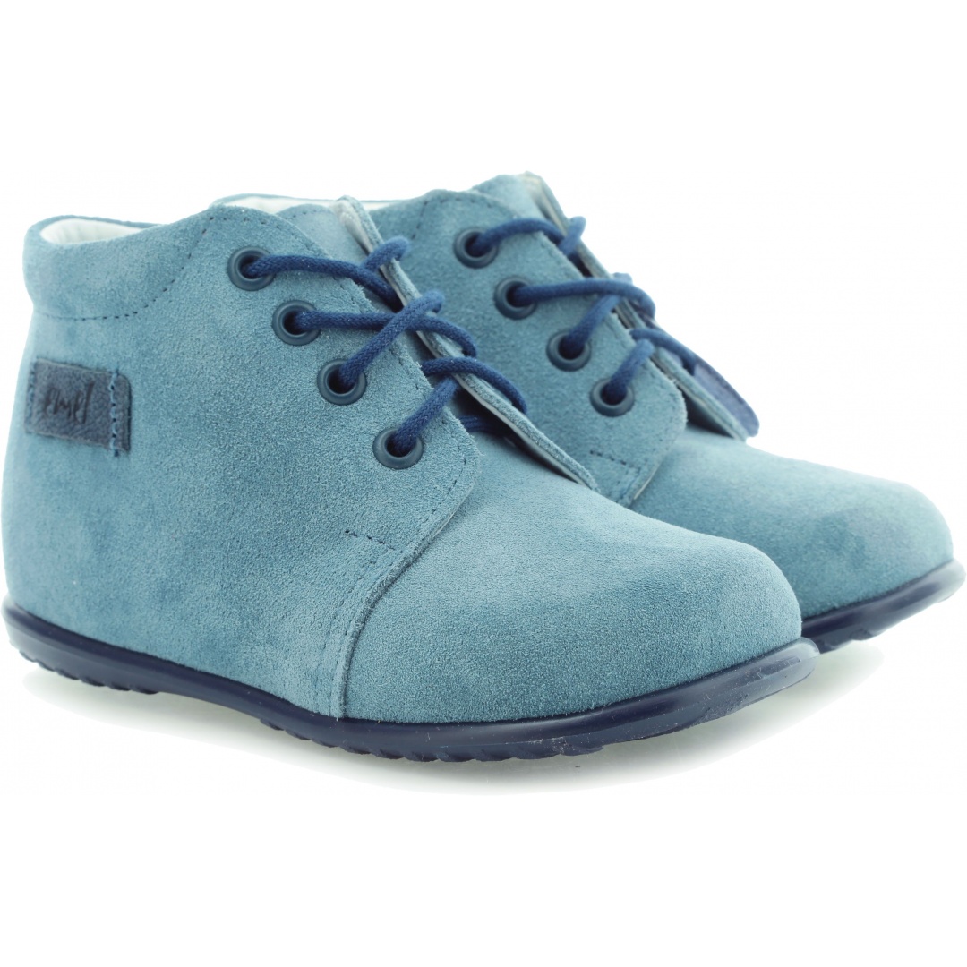 Niebieskie Roczki EMEL 2343-11 - Półbuty