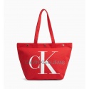 Czerwona Torba CALVIN KLEIN JEANS CANVAS K60K605310 631 - Na
