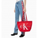 Czerwona Torba CALVIN KLEIN JEANS CANVAS K60K605310 631 - Na