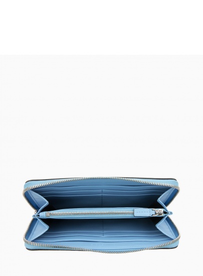 Niebieski Portfel CALVIN KLEIN Sculpted Logo Large K60K605266