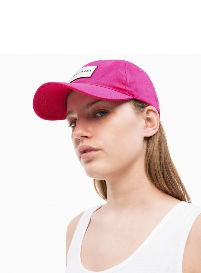 Różowa CZAPKA CALVIN KLEIN Jeans Cap K60K605281 511
