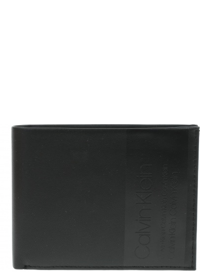 Czarny Portfel CALVIN KLEIN Elevated 5cc Coin K50K504451 001 -