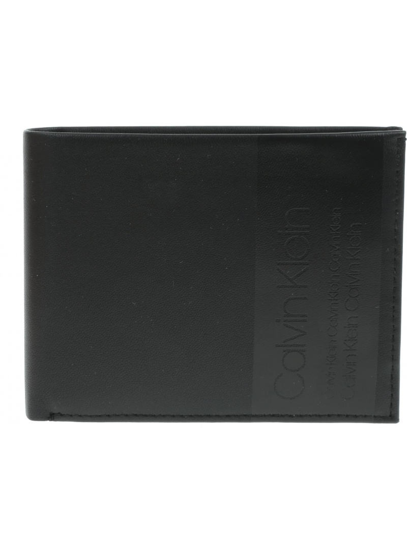 Czarny Portfel CALVIN KLEIN Elevated 5cc Coin K50K504451 001 -