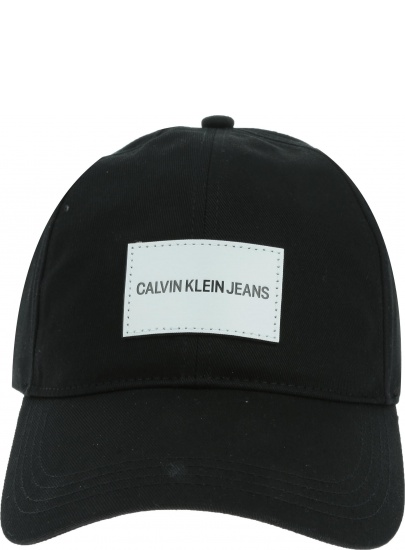 Czarna CZAPKA CALVIN KLEIN Jeans Cap K50K504562 016