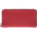 Czerwony Portfel CALVIN KLEIN Enged Large K60K605090 635 -