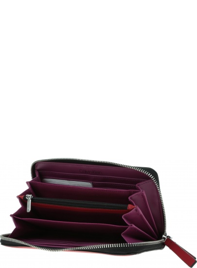 Czerwony Portfel CALVIN KLEIN Enged Large K60K605090 635 -