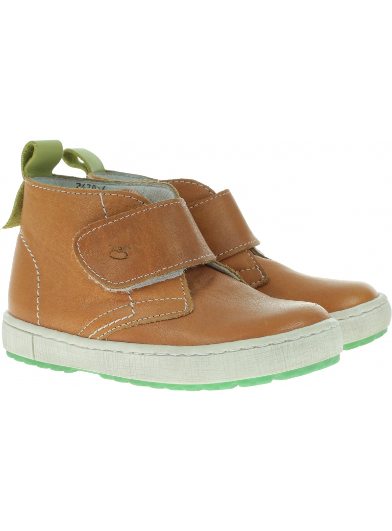 Trzewiki Buty na Rzep EMEL E2470-14 - Trampki