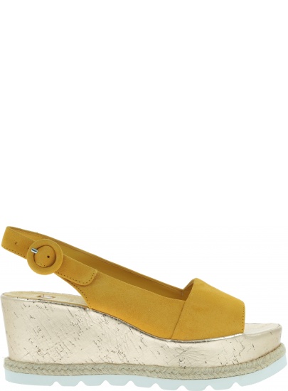 Żółte Sandały HOGL 7-10 3242 yellow - Koturny