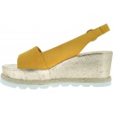 Żółte Sandały HOGL 7-10 3242 yellow - Koturny