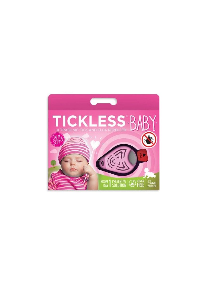 Odstraszacz kleszczy Tickless Baby - Pink - Strona główna