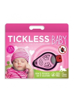 Odstraszacz kleszczy Tickless Baby - Pink - Strona główna