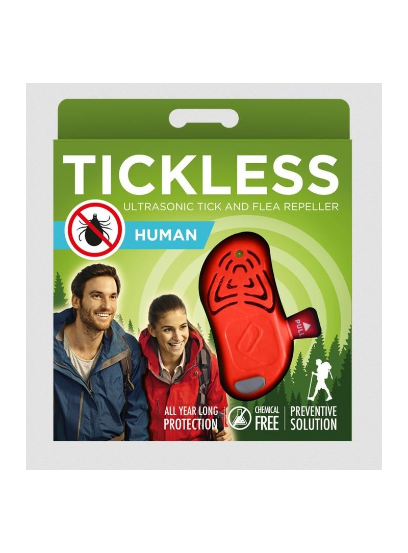 Odstraszacz kleszczy Tickless Human - Orange - Strona główna