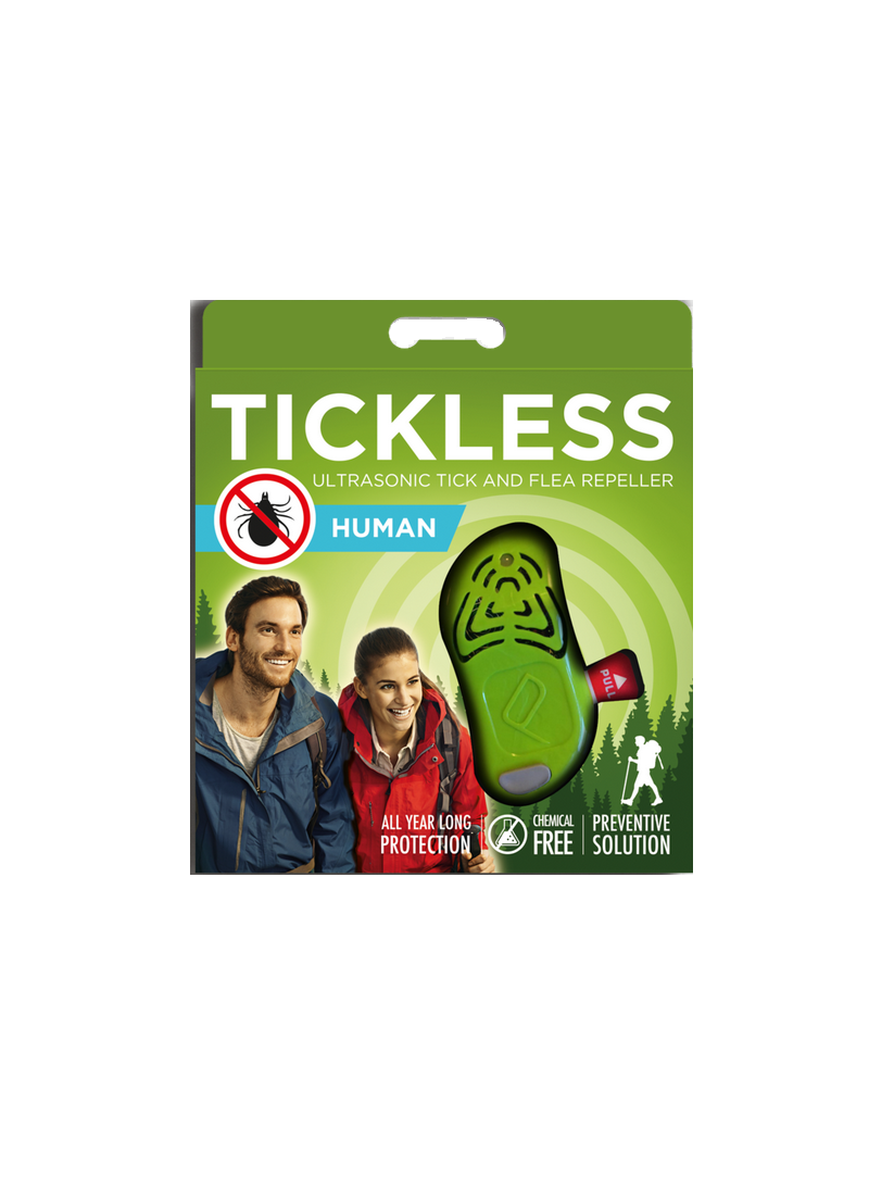 Odstraszacz kleszczy TickLess Human - Green - Strona główna