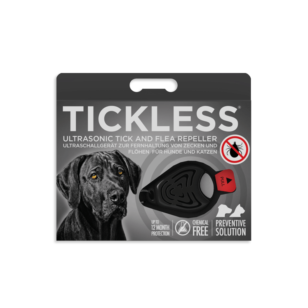 Odstraszacz kleszczy dla psów TickLess Pet - Black - Strona