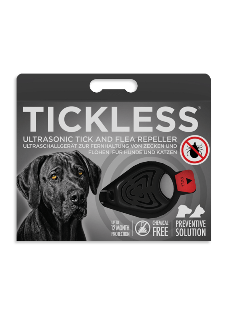 Odstraszacz kleszczy dla psów TickLess Pet - Black - Strona