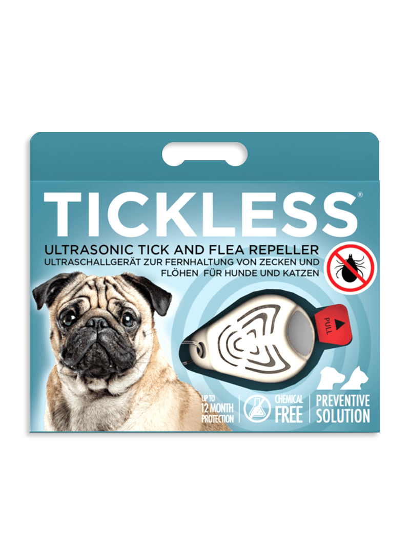 Odstraszacz kleszczy dla psów Tickless Pet - Beige - Strona