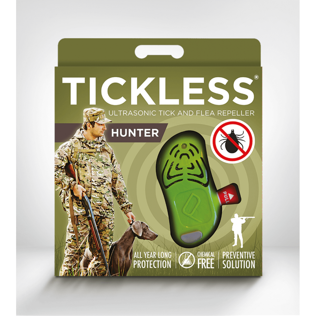 Odstraszacz kleszczy TickLess Hunter - Green - Strona główna
