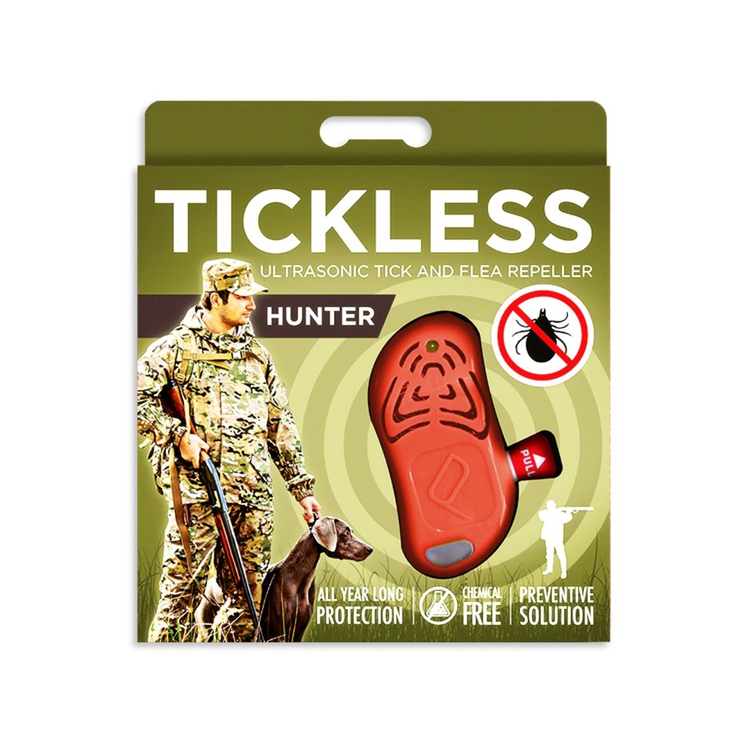 Odstraszacz kleszczy TickLess Hunter - Orange - Strona główna