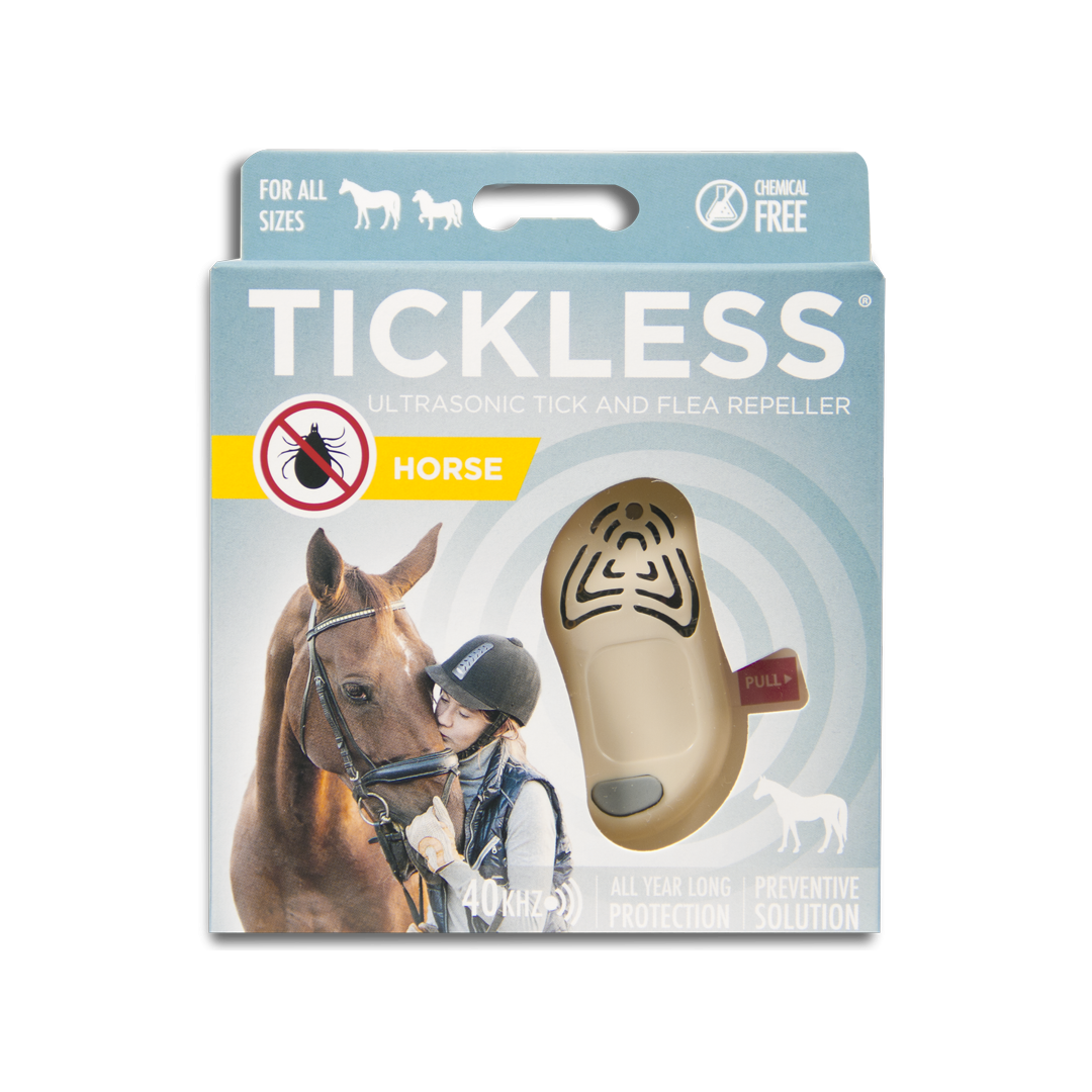 Odstraszacz kleszczy TickLess Horse - beżowy - Strona główna