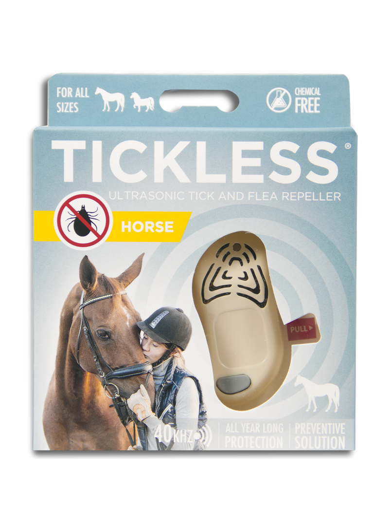Odstraszacz kleszczy TickLess Horse - beżowy - Strona główna