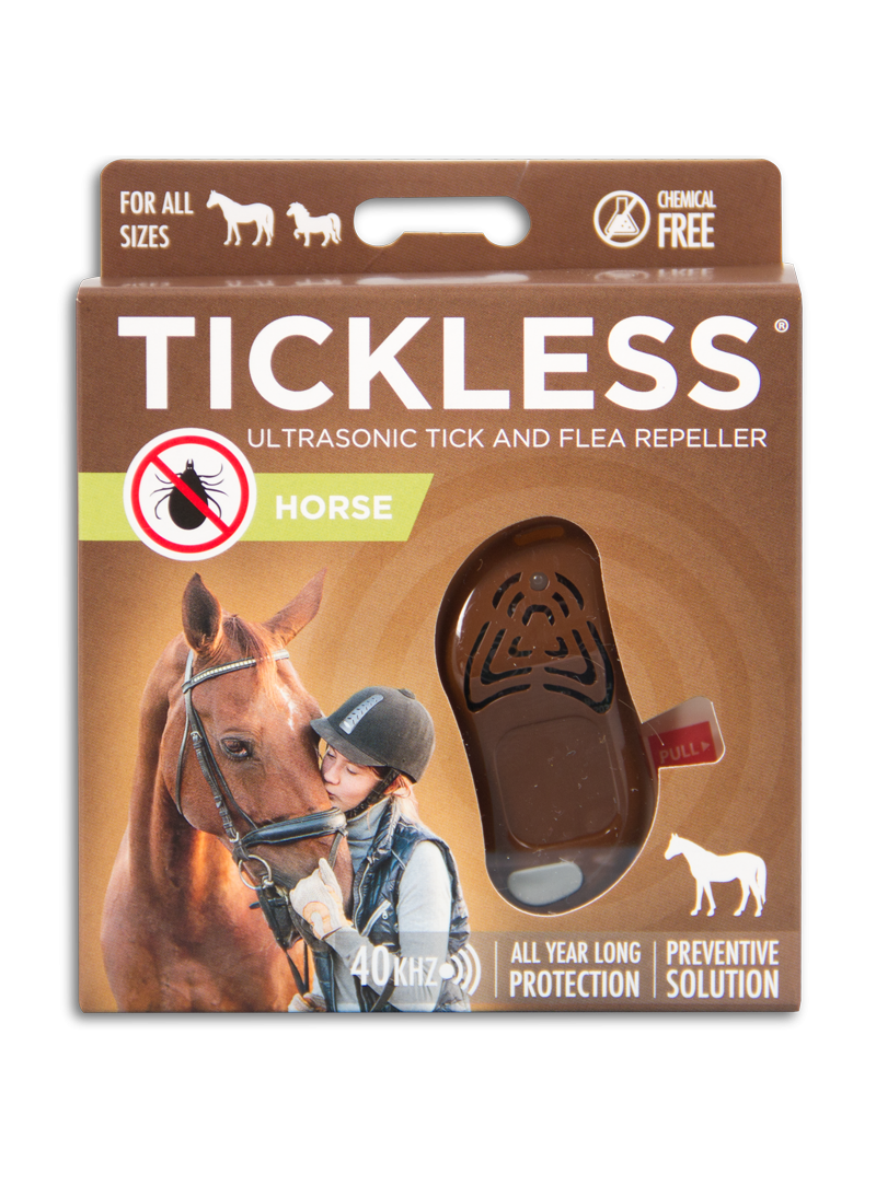Odstraszacz kleszczy TickLess Horse - brązowy - Strona główna