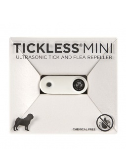 Odstraszacz kleszczy dla psów TickLess Pet MINI-white - Strona