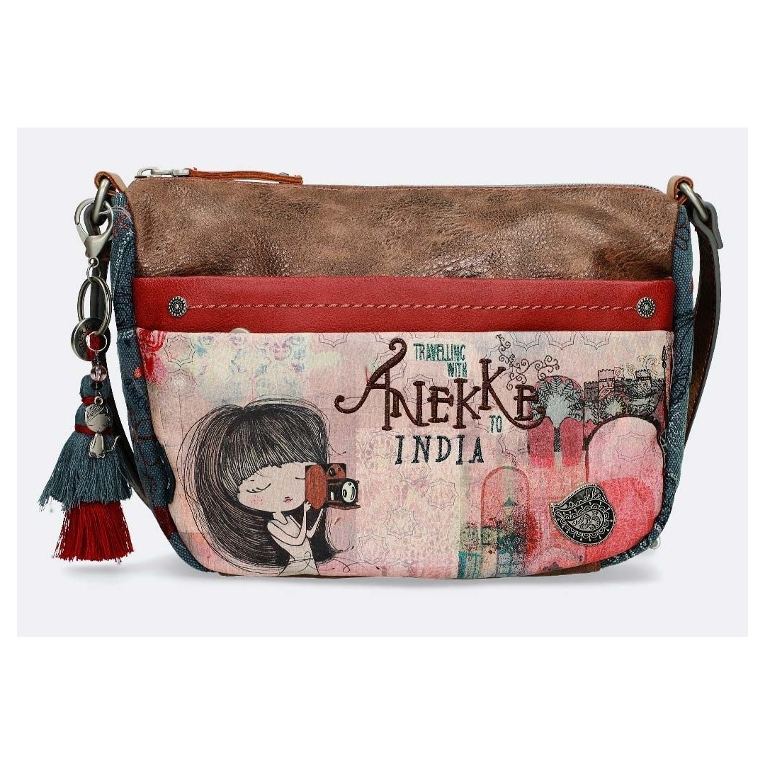 Torebka ANEKKE 28872-50 BLUE/AZUL - Listonoszki