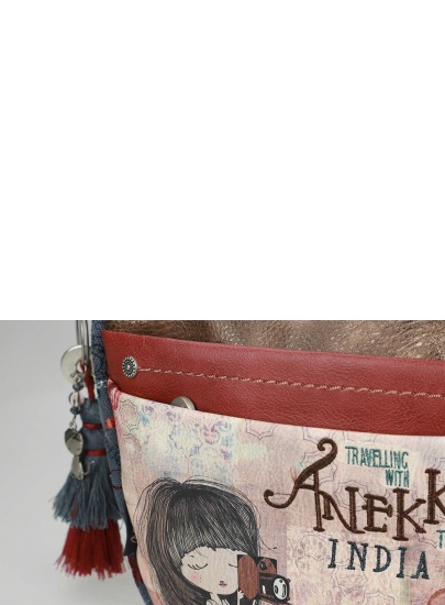 Torebka ANEKKE 28872-50 BLUE/AZUL - Listonoszki