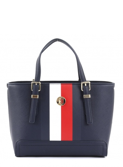 Torebka TOMMY HILFIGER Honey Small Tote Corp AW0AW06866 901